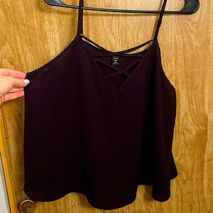 Cross Chest Dress Tank